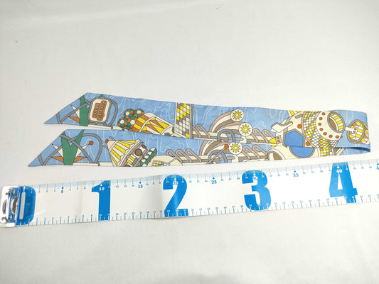 HERMES Twilly Silk Scarf Scarves and Other Accessories