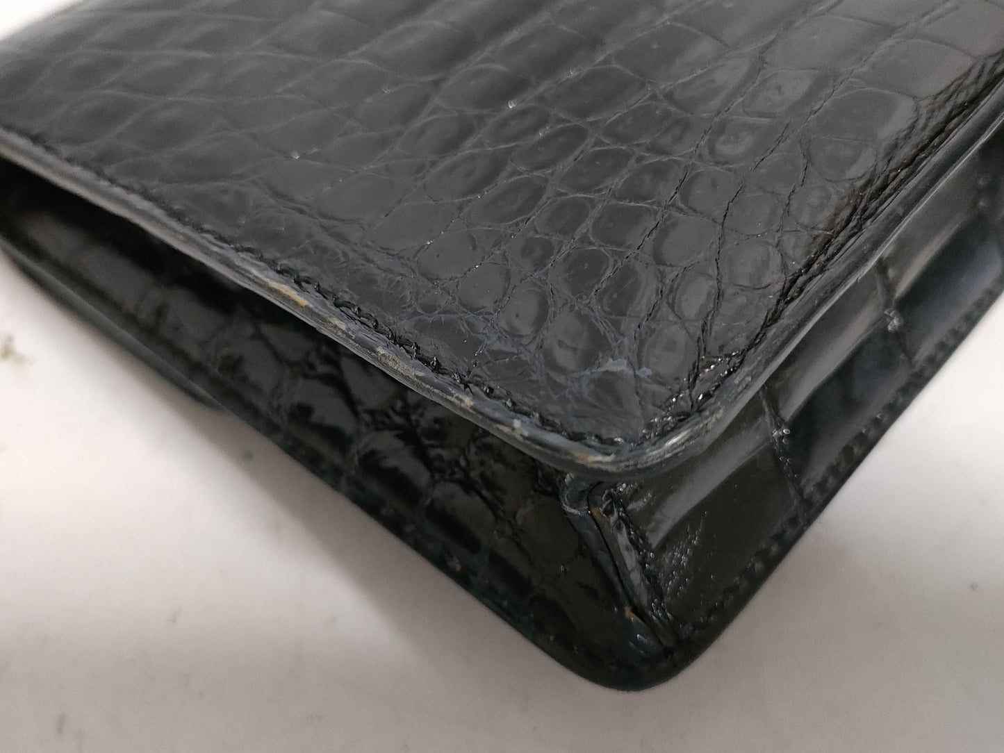 CELINE Shining Crocodile Star Ball Chain Shoulder Bag