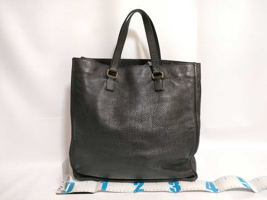 PRADA Vitello Dino Tote Bag, Black