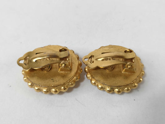 CHANEL Coco Mark Chanel Earrings, Black, 94 Pieces, with Box