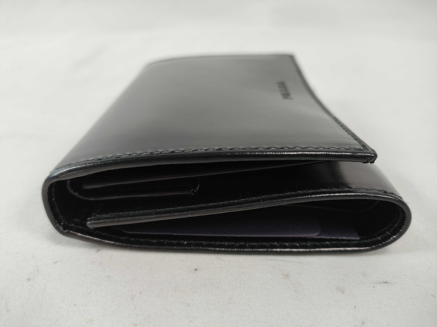 PRADA Prada Tri-fold Wallet Leather with Box