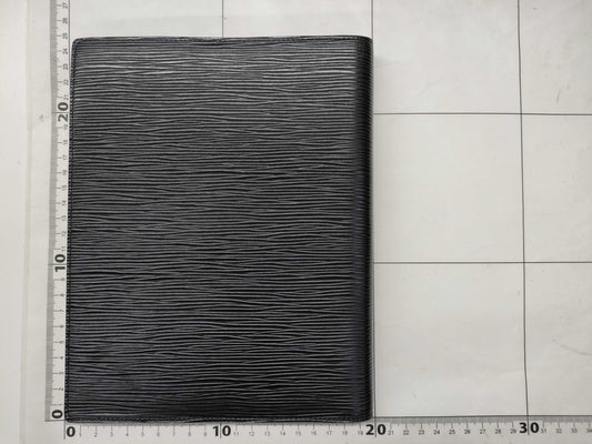 LOUIS VUITTON Louis Vuitton Epi Agenda Black MI0960 Notebook Cover
