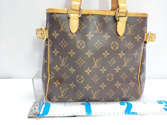 LOUIS VUITTON Monogram LV Handbag M51156 Tote Bag