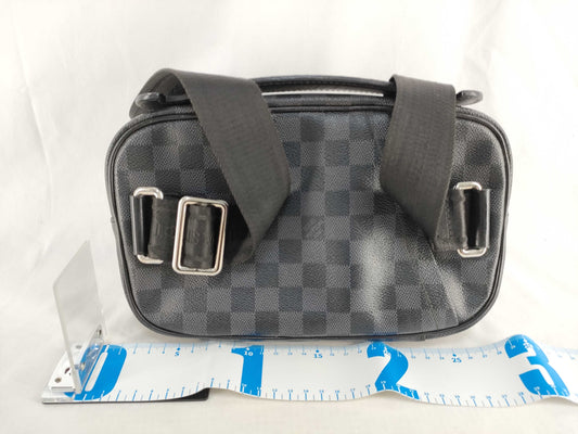 LOUIS VUITTON Damier Graffit Amplar N41289 Waist Bag