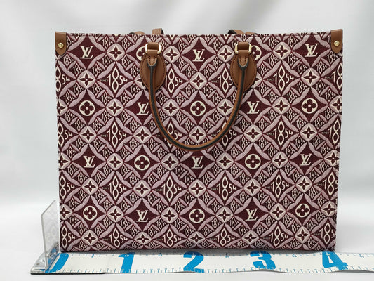 LOUIS VUITTON Monogram On the Go 1854 Handbag Tote Bag
