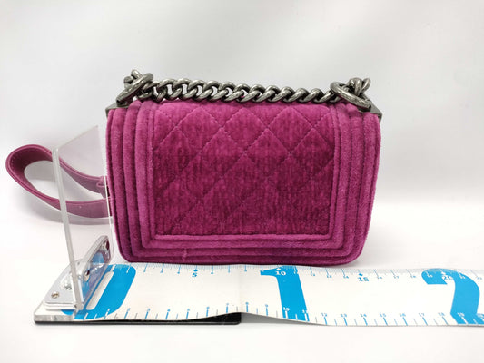 CHANEL Mini Boy Chanel Chain Bag Shoulder Bag