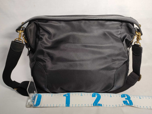 BURBERRY Blue Label Nylon 2-Way Shoulder Bag/Handbag in Black