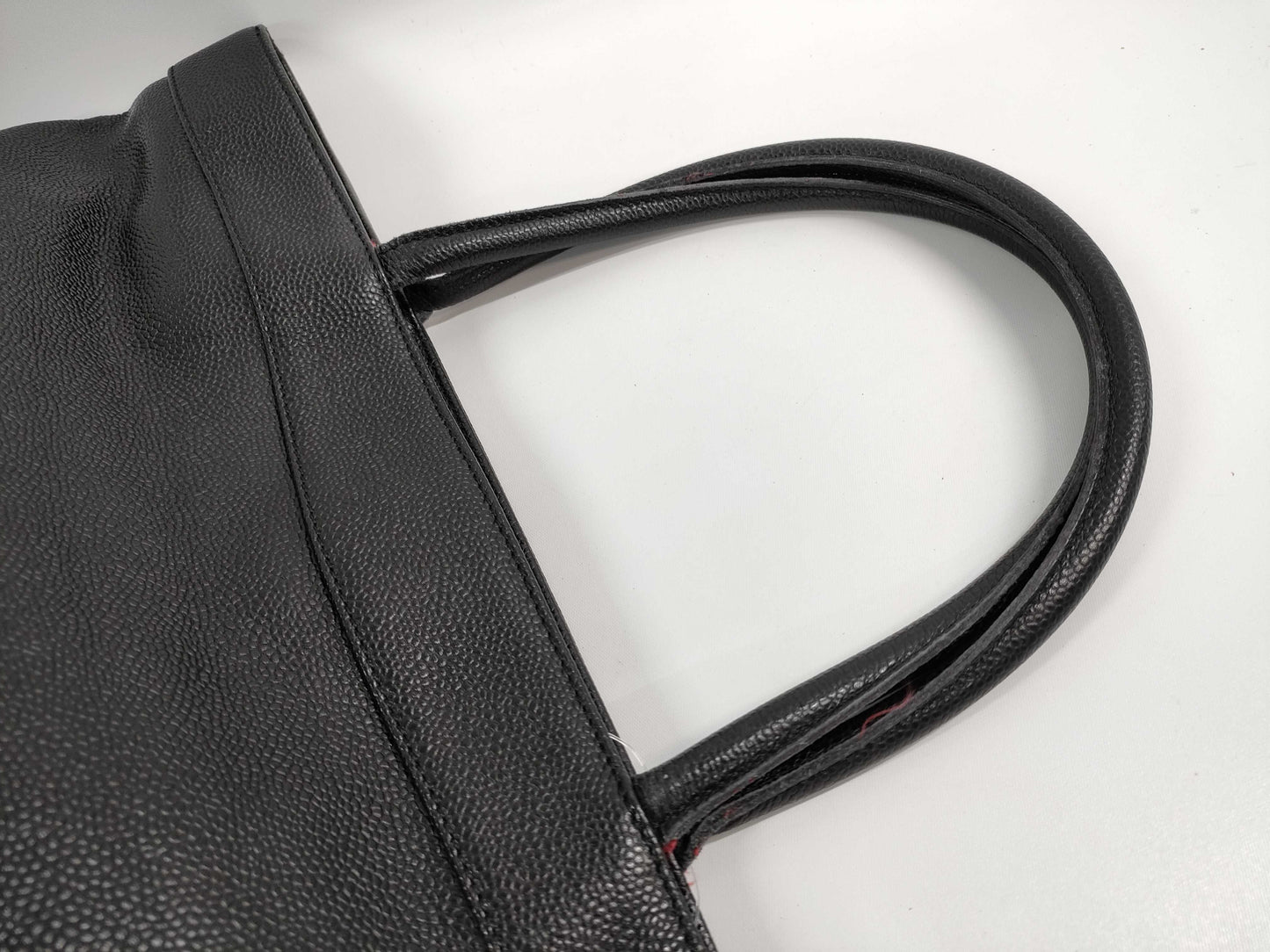 CHANEL Coco Mark Handbag Caviar/No. 6/Gallace Seal Bag