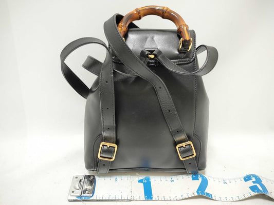 GUCCI Bamboo Backpack Bamboo/Leather Backpack