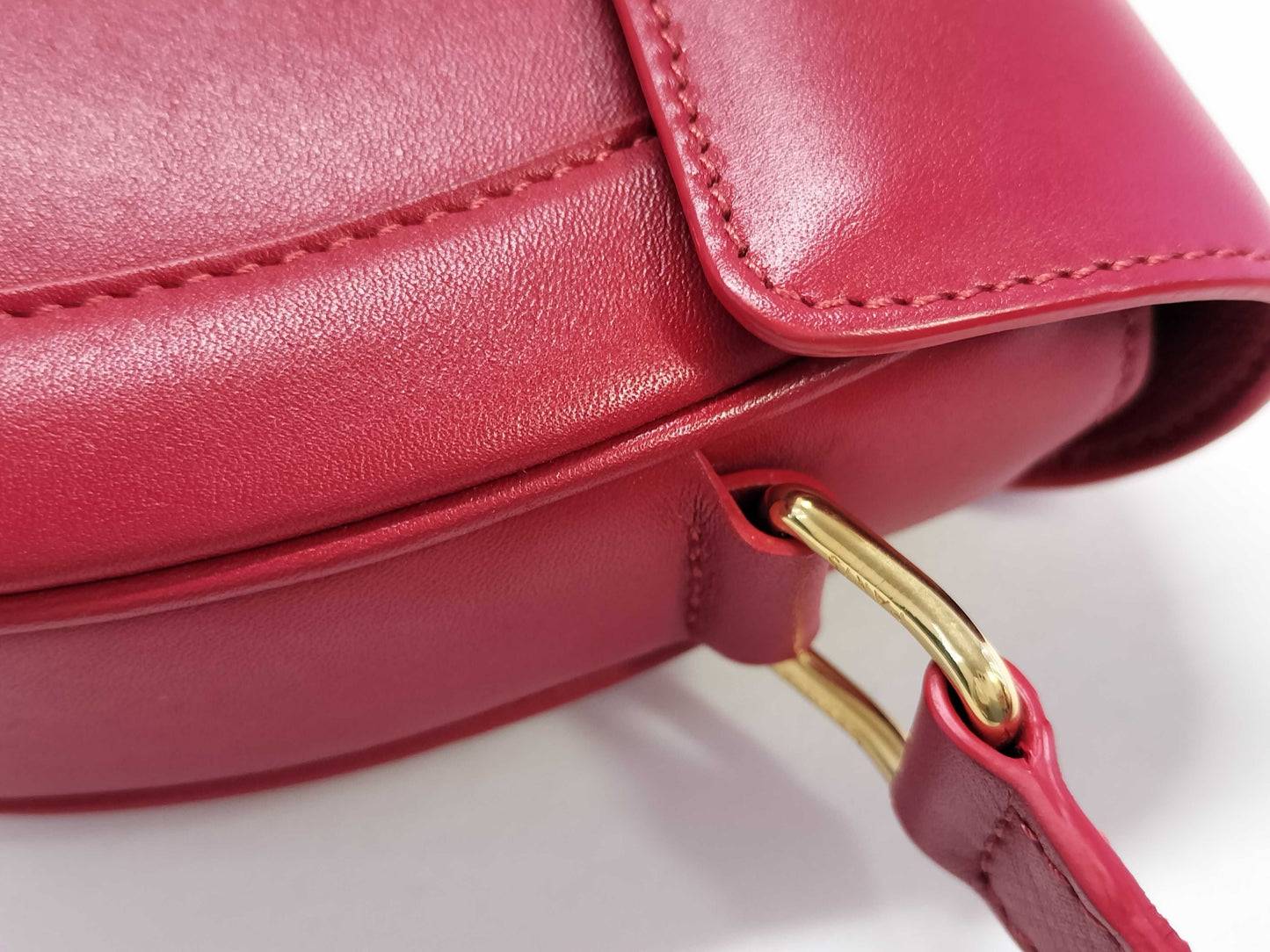 CELINE CELINE Shoulder Bag Red Buzas 16 Shoulder Bag