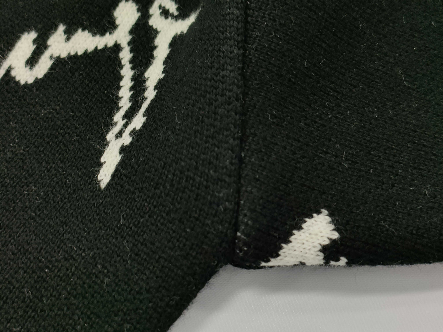 BALENCIAGA logomania all-over knit top, size S, 724858, unused with tags