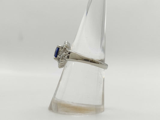 S1.02ct D0.43ct PT900 6.9g Ring