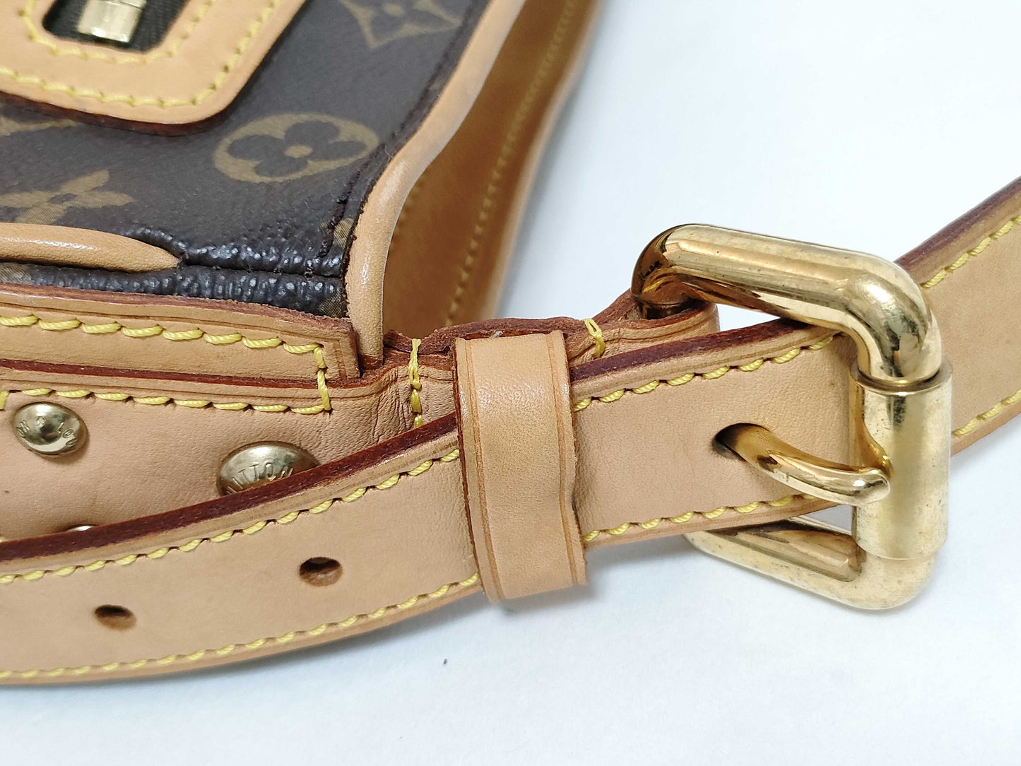 LOUIS VUITTON Monogram LV Hudson Shoulder Bag