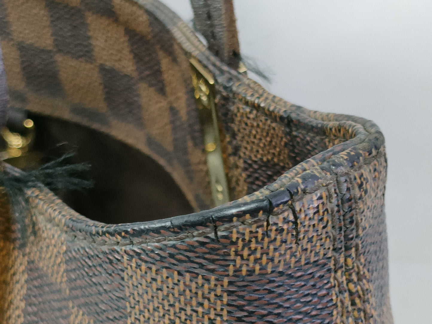 LOUIS VUITTON Damier LV Damier Marybone Tote Bag