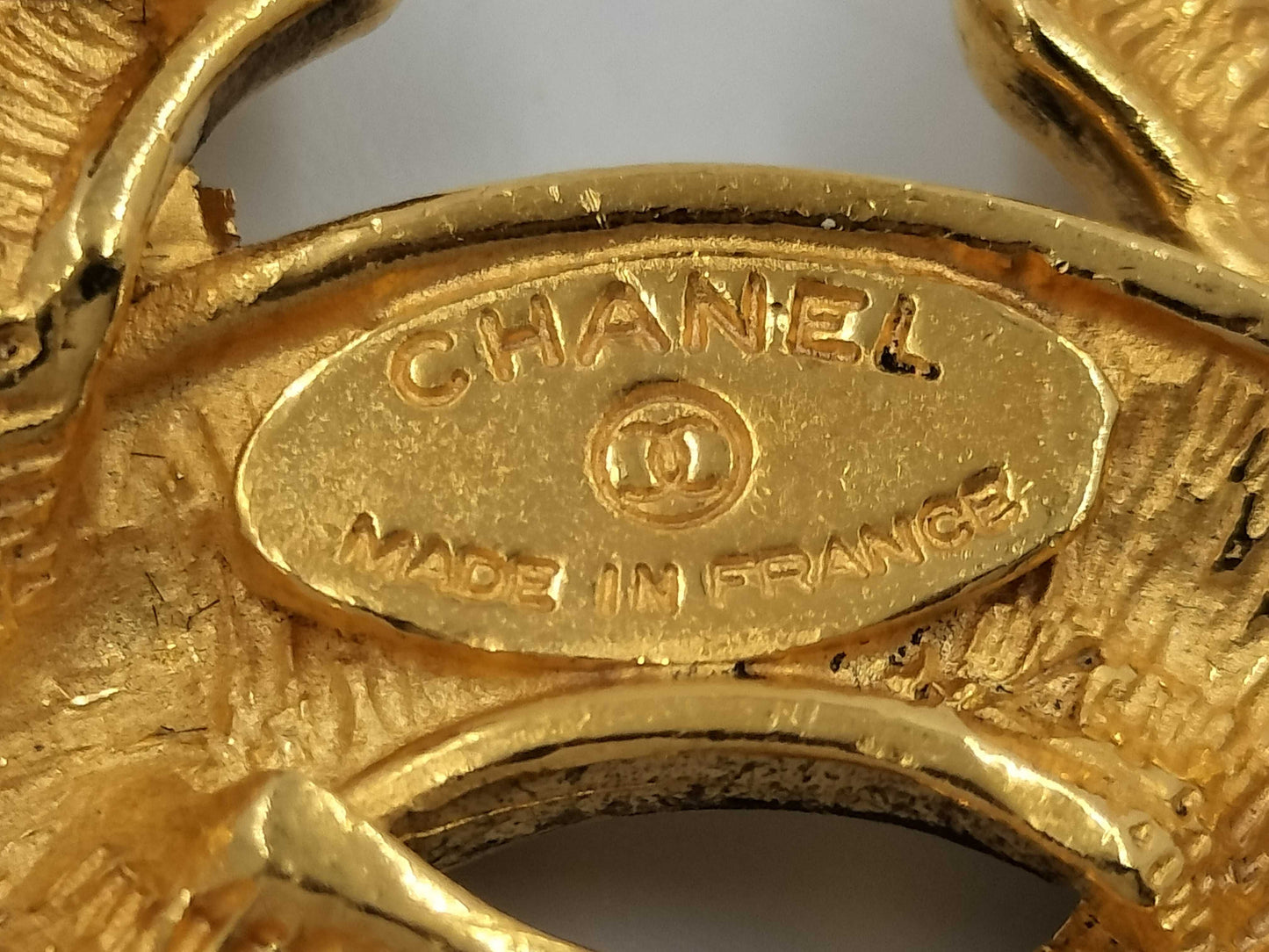 CHANEL Matelasse Coco Mark Brooch