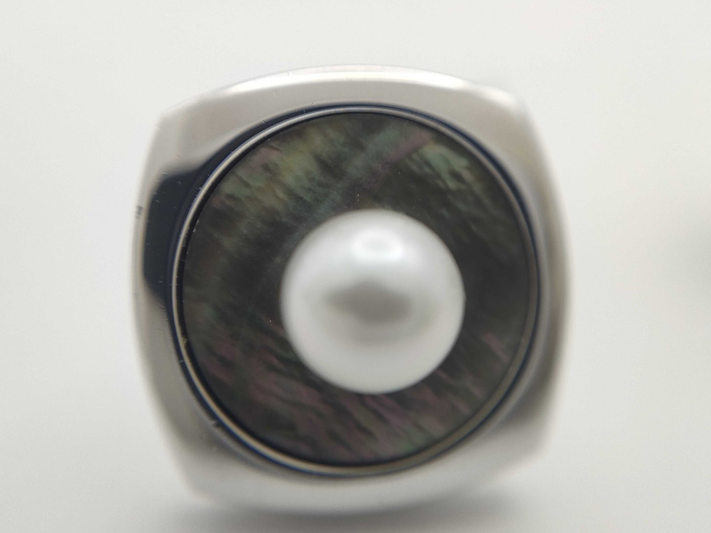 MIKIMOTO Pearl Diameter Approx. 5.9-6.0mm, Shell Sterling Silver, 14.5g, Tie Clip/Cufflinks