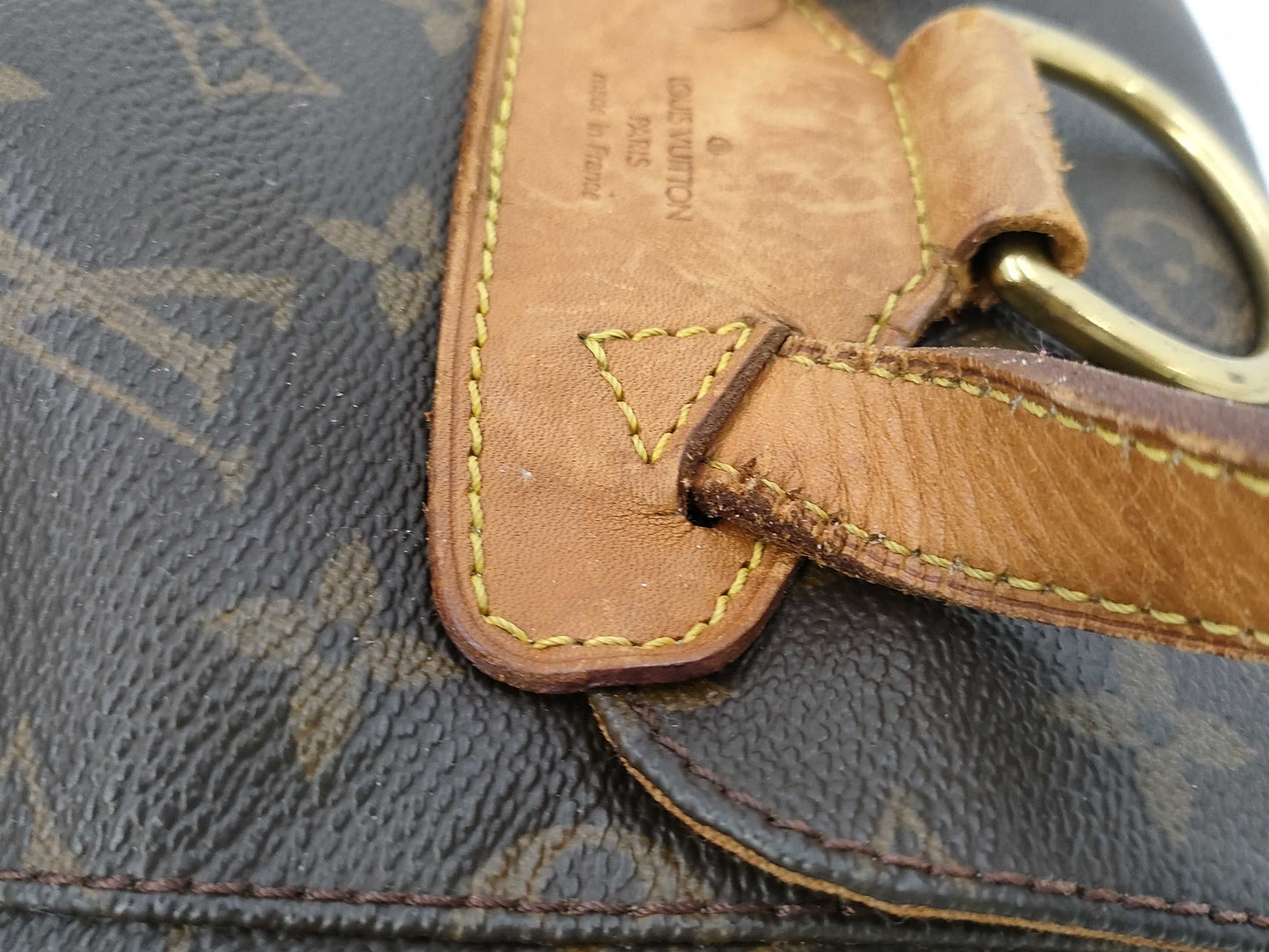 LOUIS VUITTON Monogram Montsouris MM M51136 Backpack