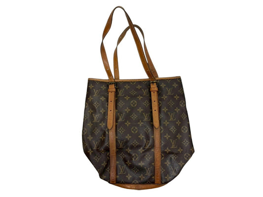 LOUIS VUITTON Monogram Bucket GM Tote Bag
