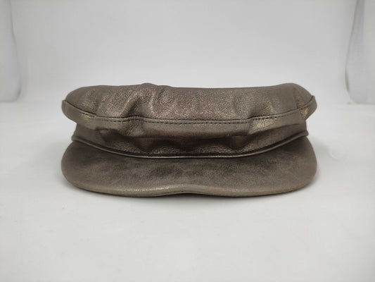 HERMES Casquette Lambskin Bronze Other Accessories