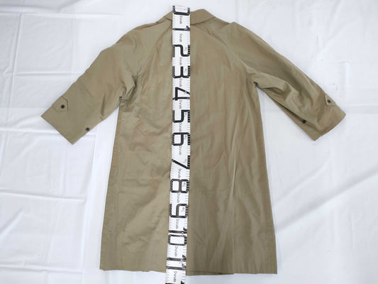 Burberry Nova Check Long Coat, Size 170, C-TK83 Coat