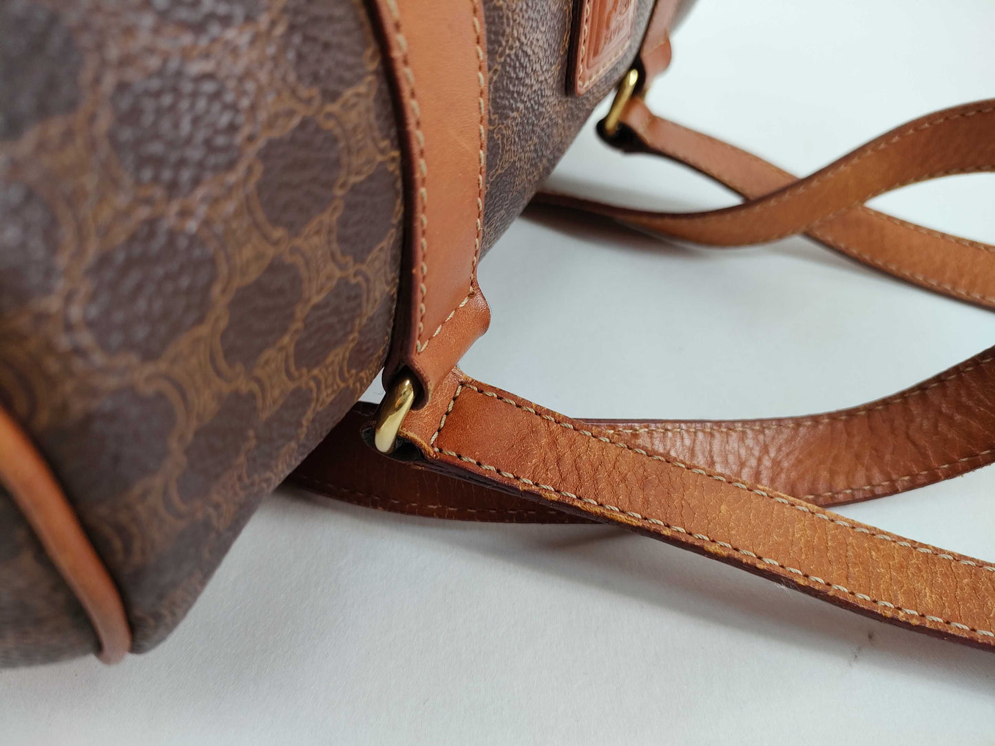 CELINE Macadam Mini Boston Bag