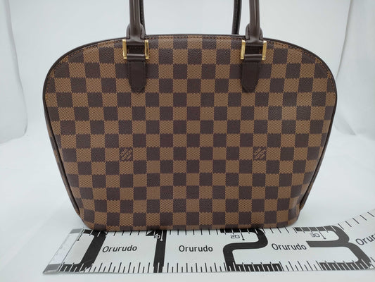 LOUIS VUITTON Damier Saria Horizontal Handbag