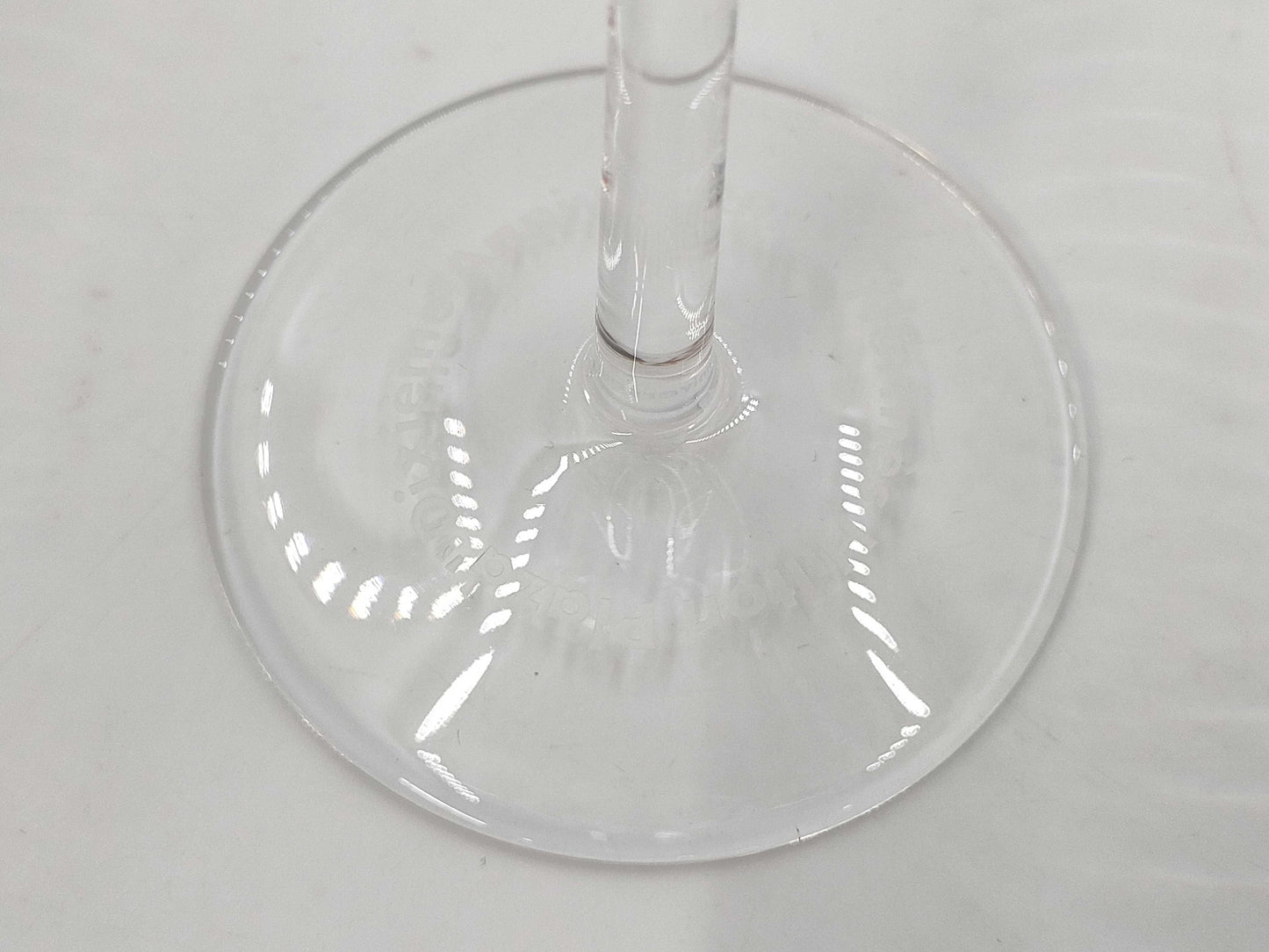 HERMES Fanfare Single Glass Pair 17cm Glass