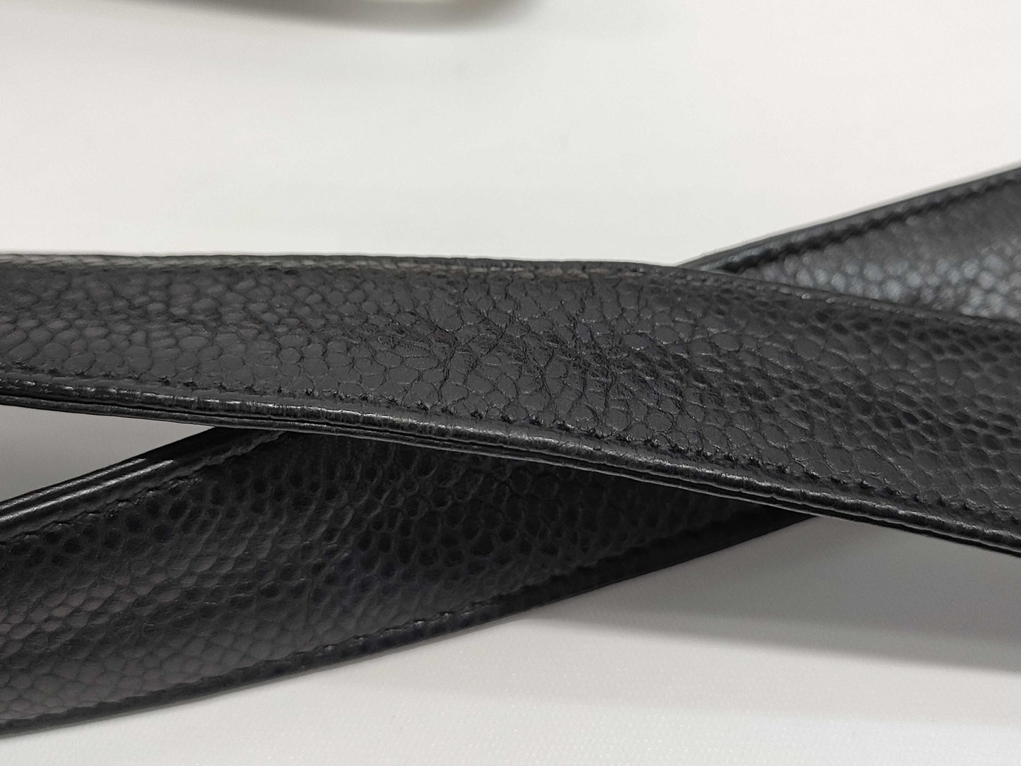 CHANEL Caviar Skin Tote Bag Black Tote Bag