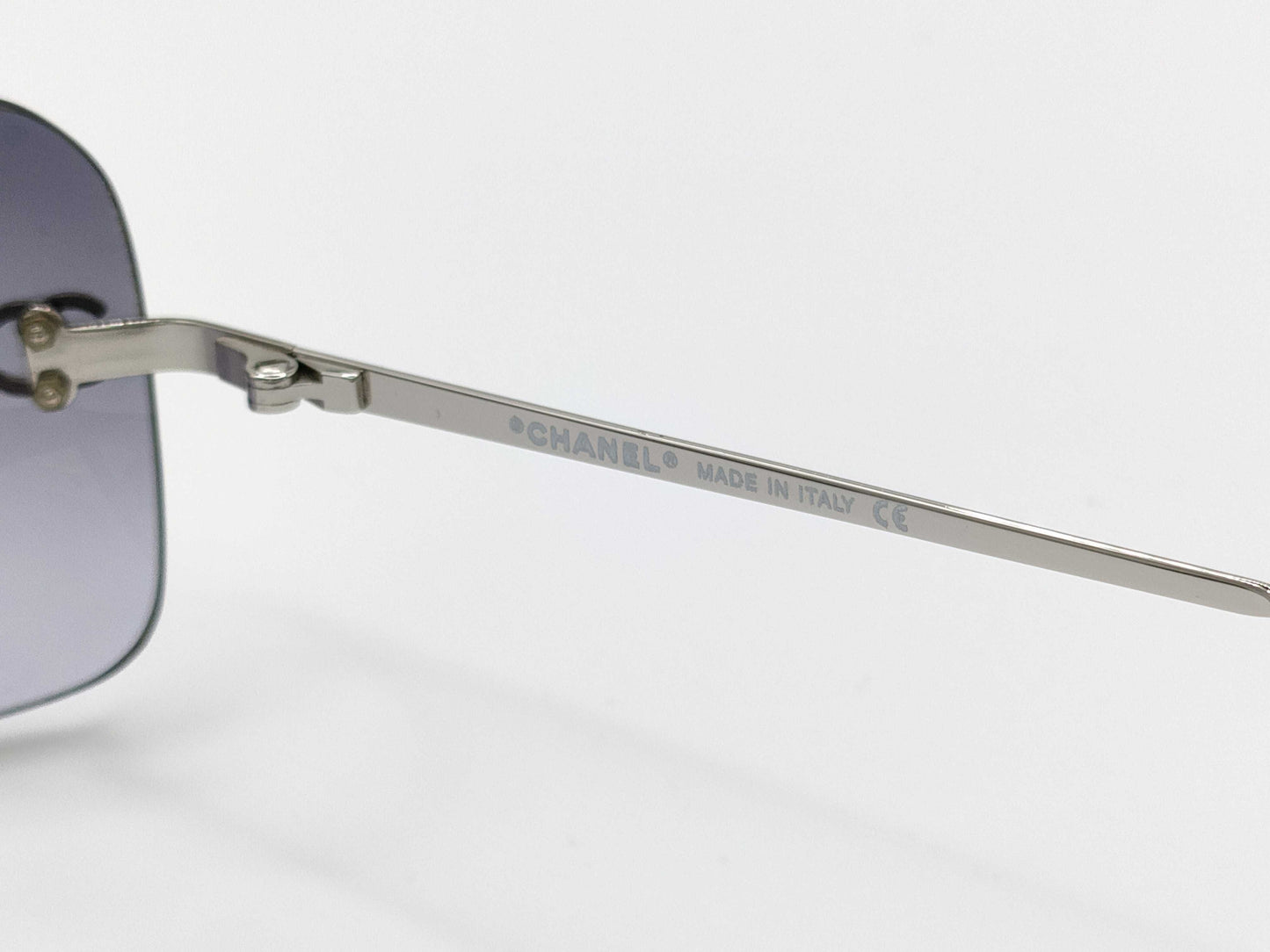 CHANEL Rimless Coco Mark Sunglasses 4017 C.124/79 Sunglasses/Eyewear