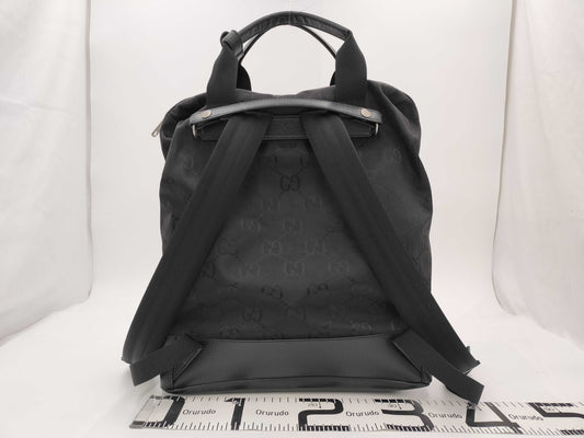 GUCCI Off the Grid Nylon and Leather Backpack