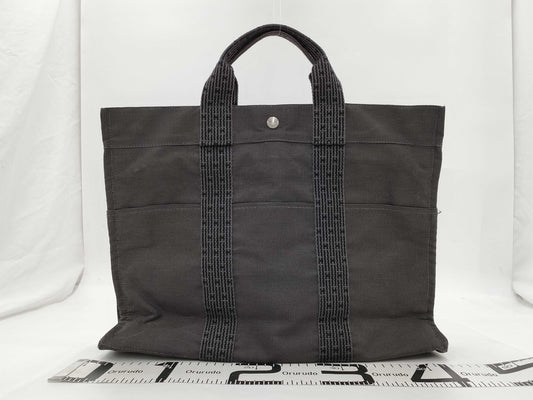 HERMES Air Line MM Canvas Tote Bag Tote Bag