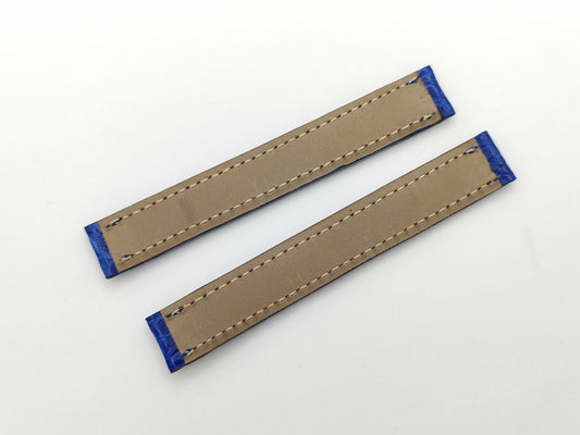 Blue Leather Belt, Unisex
