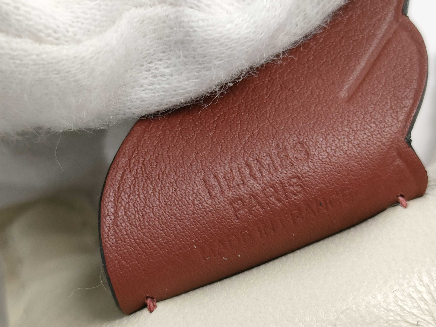 HERMES Rodeo Pegasus PM Cream / Rouge H / Noir B Stamp Other Accessories