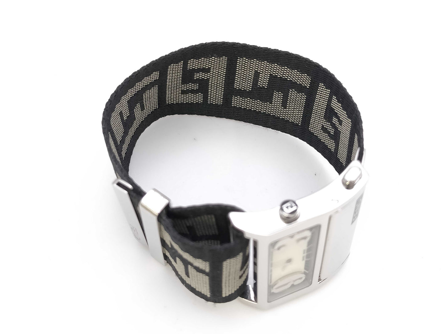 FENDI Zucca Logo Watch 1120L 000-234 Quartz Men's Watch