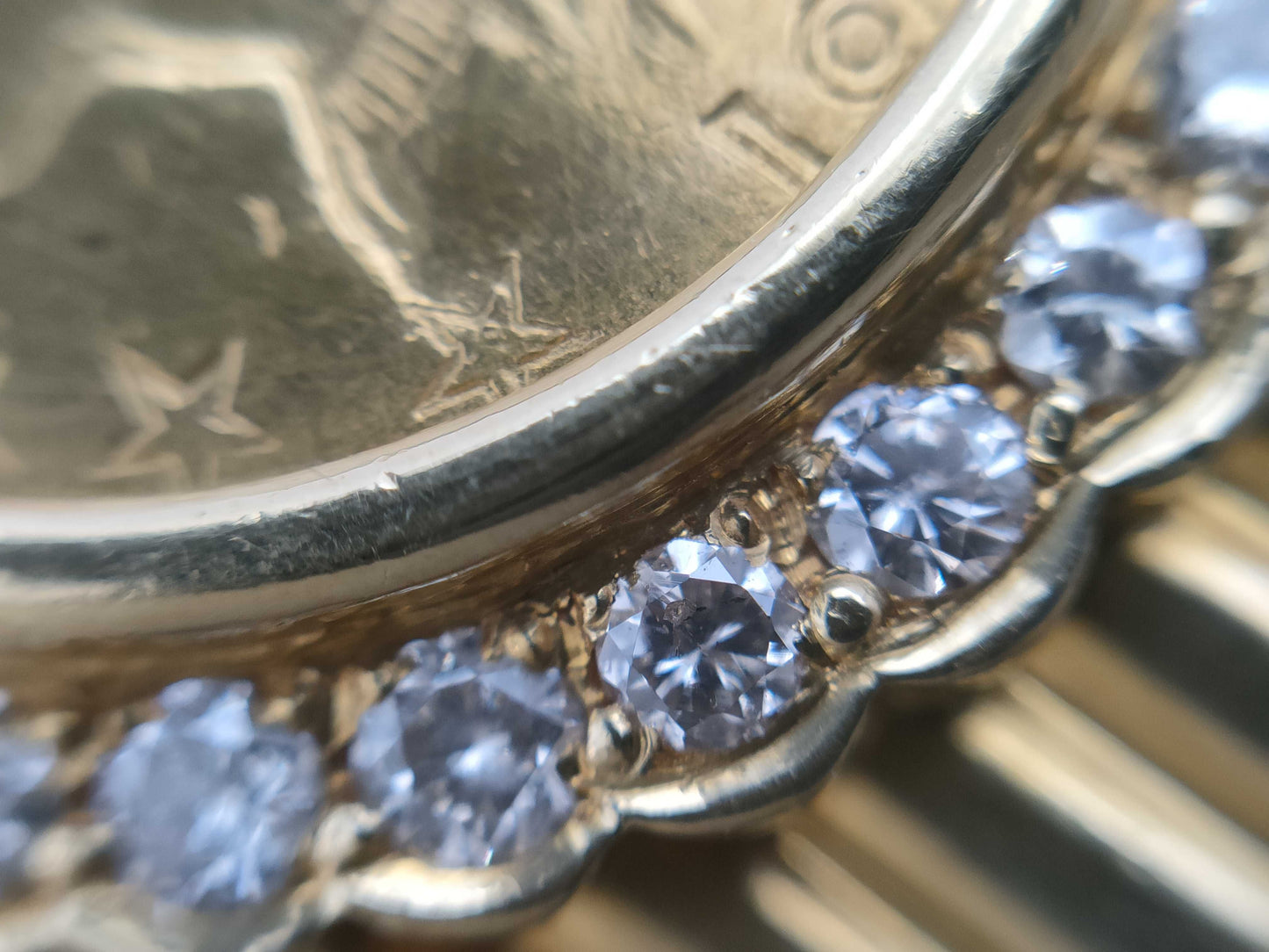 Gold Coin D1.34ct K21.6/750 72.6g Other Small Items