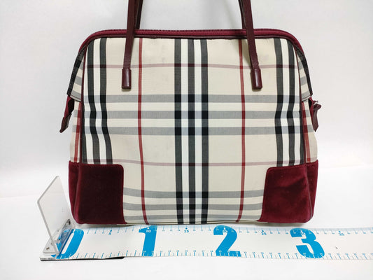 BURBERRY Nova Check Handbag