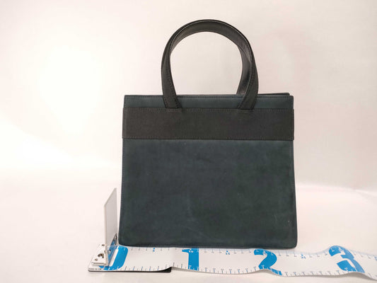 Salvatore Ferragamo Vara Vara Suede Handbag with Gold Hardware BA214178