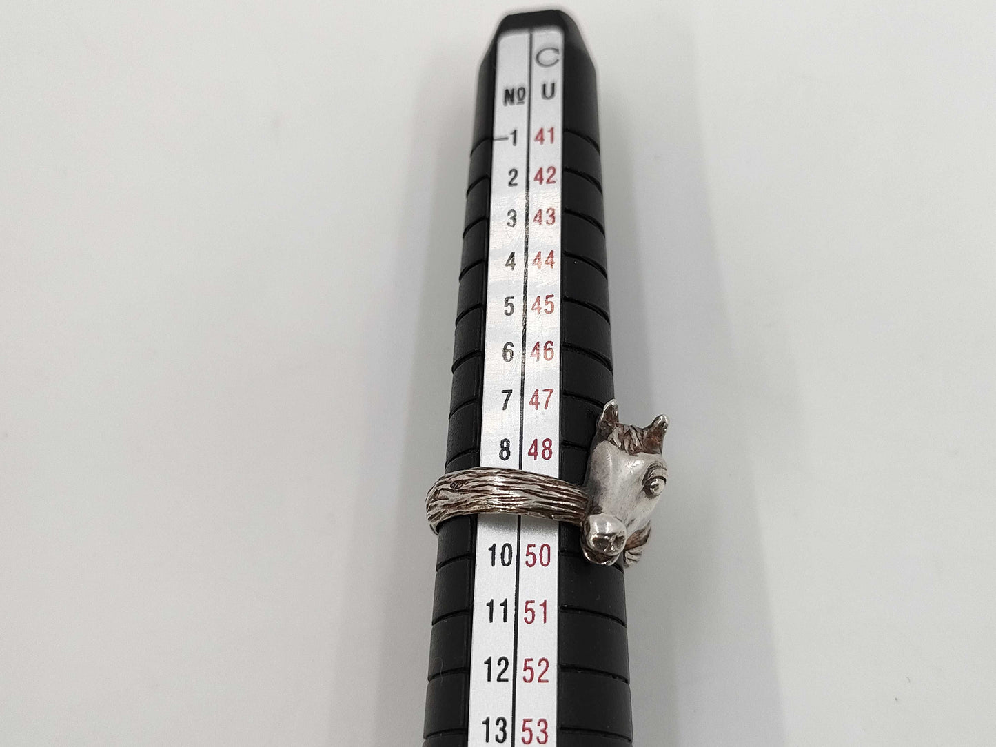 HERMES Cheval Horse 925 Ring