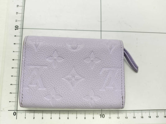 LOUIS VUITTON Monogram Empreinte LOUIS VUITTON Empreinte Porte Monnaie Rosari Folding Wallet