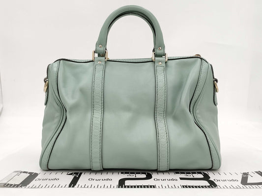 GUCCI Guccissima Leather Handbag Mini Boston Bag