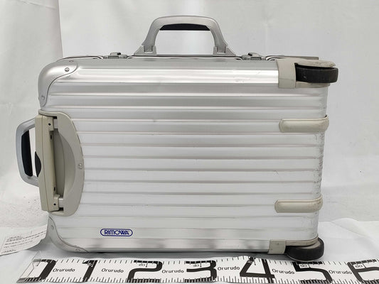 RIMOWA RIMOWA Aluminum Suitcase Silver Carry-on Bag