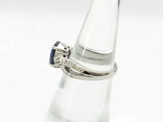 OP1.39ct D0.46ct Pt900 7.2g Ring