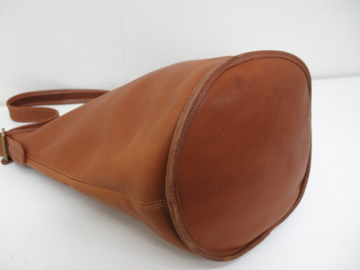 COACH COACH Old Coach Leather Shoulder Bag Brown Shoulder Bag