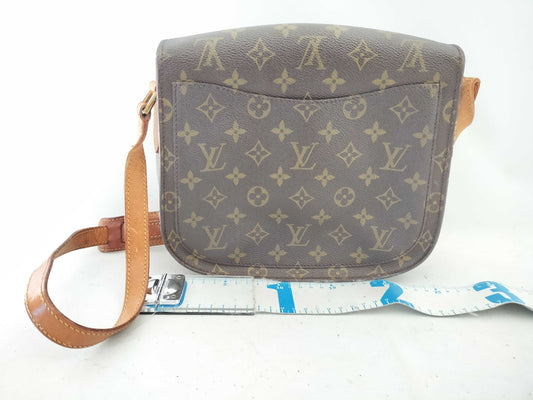 LOUIS VUITTON Monogram LV Monogram Saint-Cloud GM M51242 Shoulder Bag with Unknown Serial Number