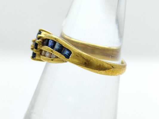 S 0.65ct D 0.13ct K18 4.4g Ring