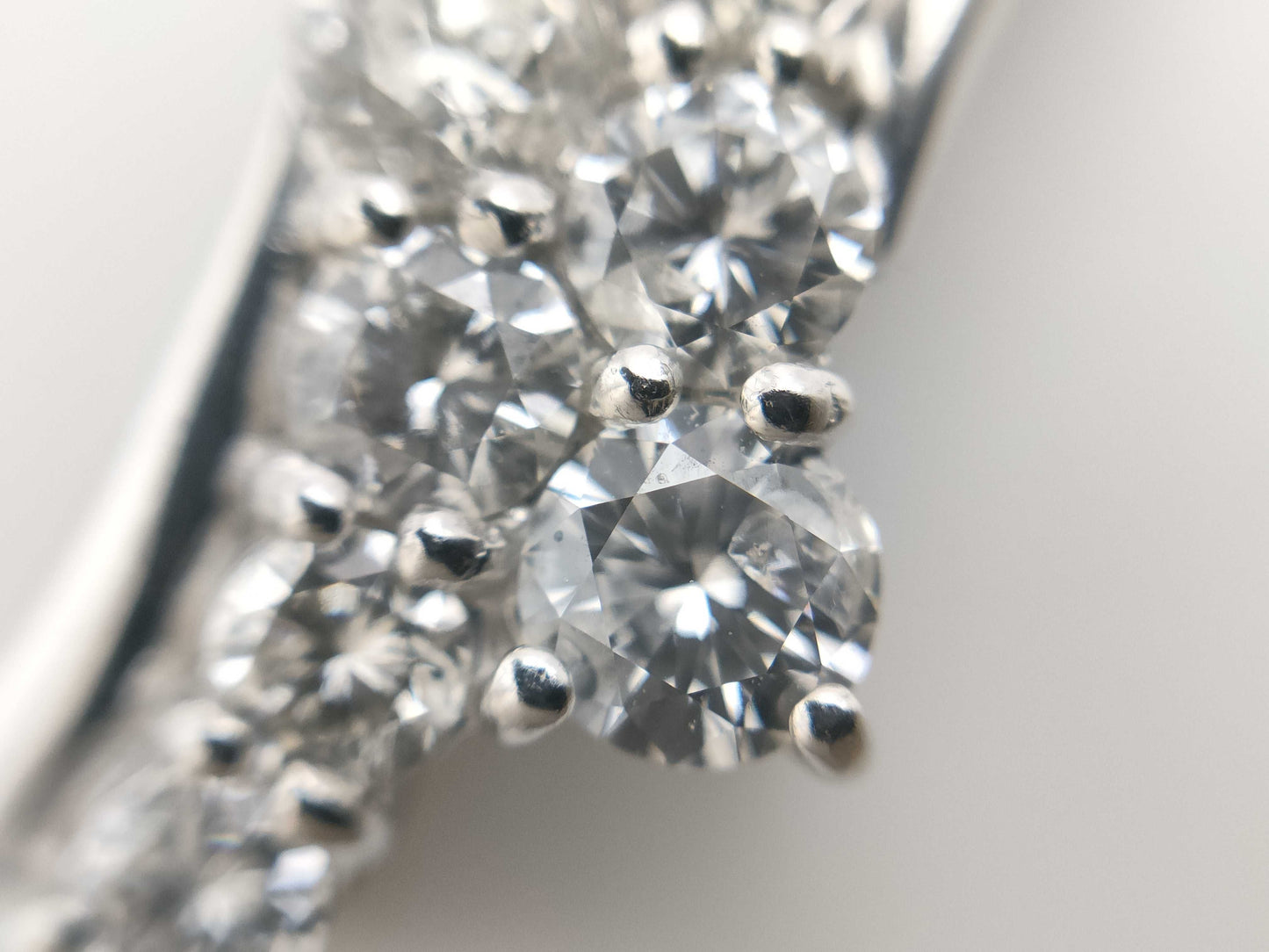 D1.00ct PT900 2.7g Pendant Top