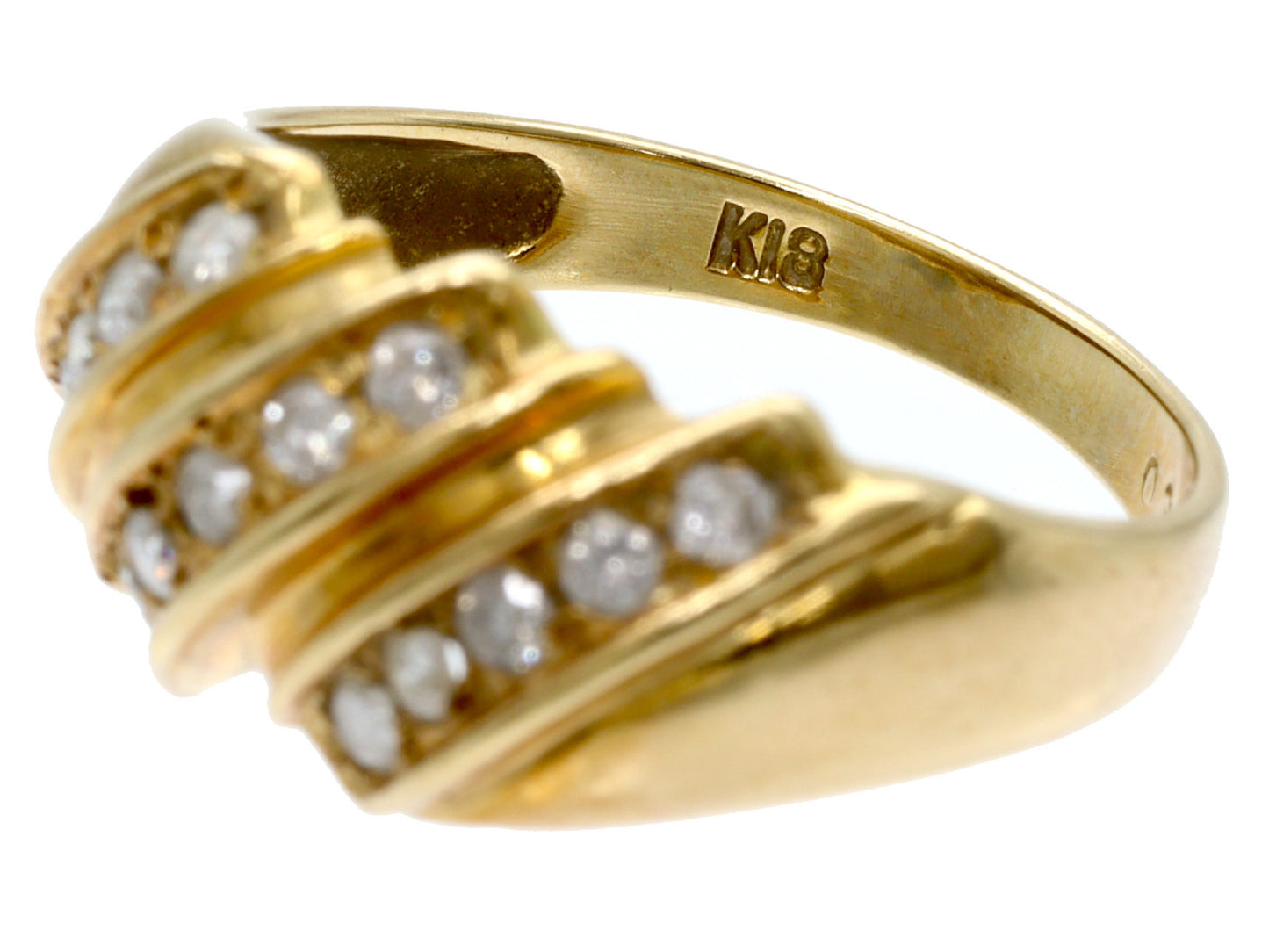 D0.31ct K18 3.2g Ring