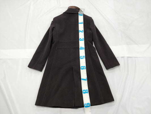 Burberrys Cashmere Blend Coat with Fur, Size 38, C-TK83 Coat