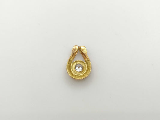 D0.40ct K18 1.7g Pendant Top