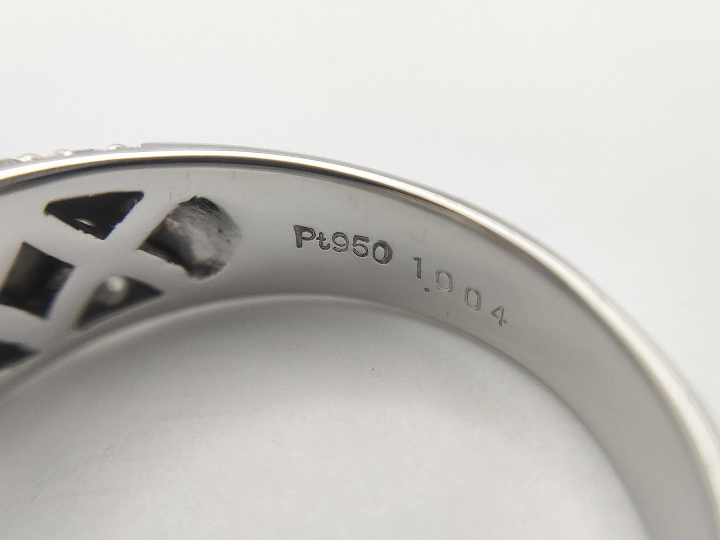 D1.004ct FD0.64ct PT950 9.2g Ring